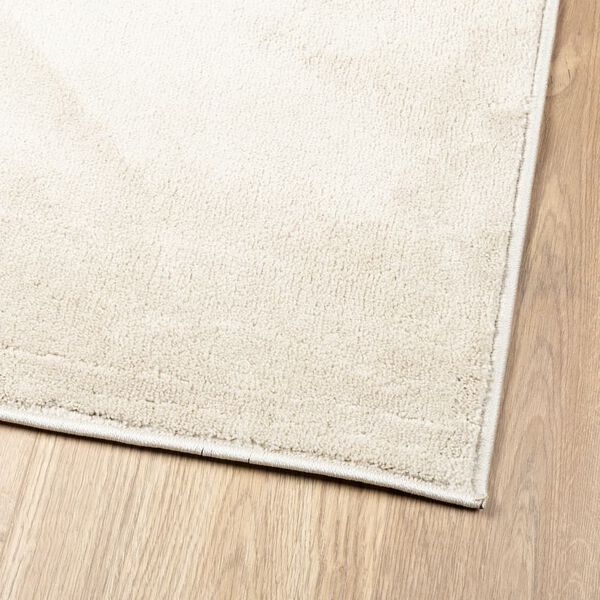 vidaXL Rug OVIEDO Short Pile Beige 80x200 cm