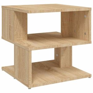 vidaXL Side Table | Sonoma Oak | Engineered Wood | Compact | Side Table | Square