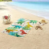 Good Morning Beach Towel DINOS 75x150 cm Multicolour