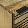 vidaXL Bedside Cabinet Brown 40 x 33 x 46 cm Solid Acacia wood