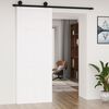 vidaXL Barn Door White 80x1.8x214 cm Solid Wood Pine