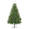 vidaXL Christmas Tree with 300 LEDs with Stand Green 210 cm PE