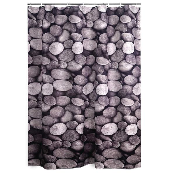 RIDDER Shower Curtain Piedras Textile