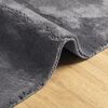 vidaXL Rug HUARTE Short Pile Soft and Washable Anthracite 160x160 cm