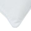 vidaXL Duvet Set with Pillow 2 pcs White Microfibre