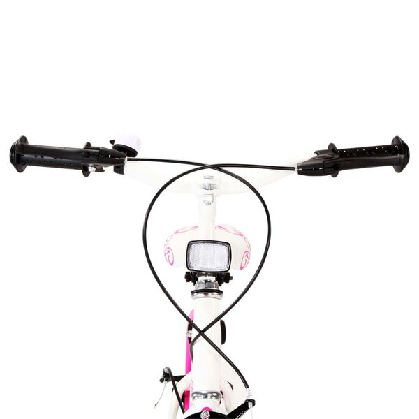 vidaXL Kids Bike 20 inch Pink and White