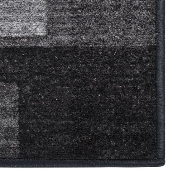 vidaXL Carpet Runner Anthracite 67x150 cm Anti Slip