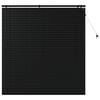 vidaXL Venetian Blind Black 160 x 160 cm 35 mm Solid Paulownia Wood