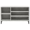 vidaXL Shoe Cabinet Concrete Grey 102x36x60 cm Engineered Wood