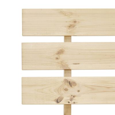 vidaXL Bed Frame Solid Pine Wood 180x200 cm Super King