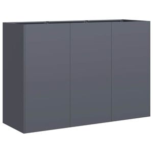 vidaXL Planter Anthracite 120x40x80 cm Cold-rolled Steel