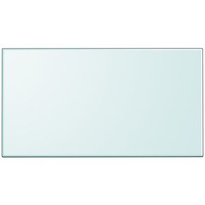 vidaXL Table Top Tempered Glass Rectangular 1200x650 mm