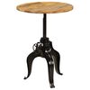 vidaXL Bar Table Solid Mango Wood 75x(76-110) cm