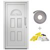 vidaXL Front Door White 88x208 cm