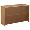 vidaXL Sideboard SAUDA Oak 114x43x75.5 cm Solid Wood Pine