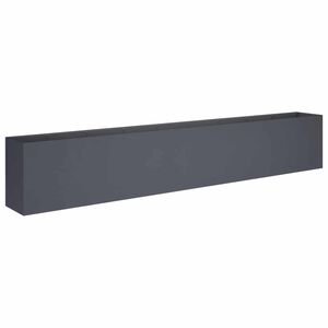 vidaXL Garden Planter Anthracite 360 x 40 x 60 cm Cold-rolled Steel