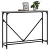 vidaXL Console Table Grey Sonoma 102x22.5x75 cm Engineered Wood