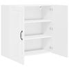 vidaXL Kitchen Cabinet with Shelf High Gloss White 80 x 31 x 80 cm