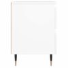 vidaXL Bedside Cabinets 2 pcs White 40x35x50 cm Engineered Wood