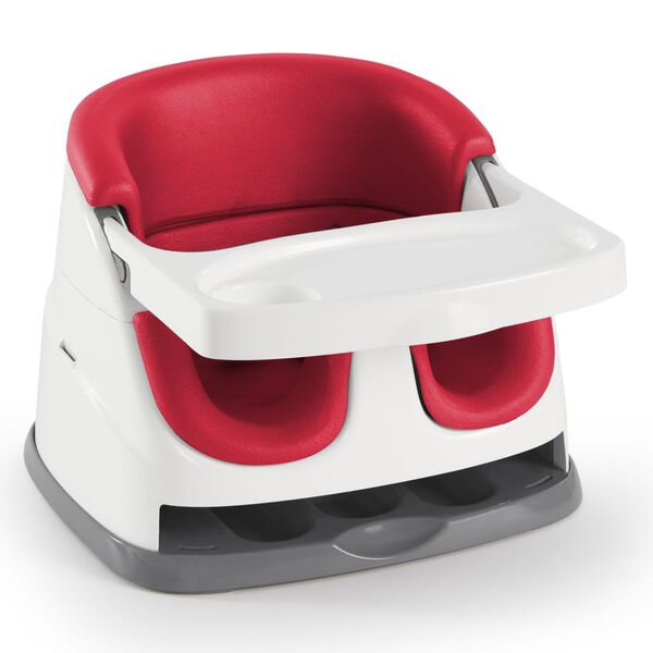 Ingenuity Baby Base 2-in-1 Booster Seat Poppy Red