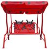 vidaXL Kids Swing Seat Red