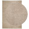 vidaXL Rug HUARTE Short Pile Soft and Washable Sand 160x230 cm