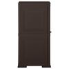 vidaXL Plastic Cabinet 40x43x85.5 cm Wood Design Brown