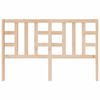 vidaXL Bed Headboard 146x4x100 cm Solid Wood Pine