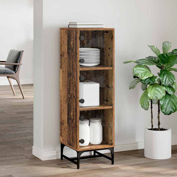 vidaXL Sideboard Old Wood 35 x 37 x 117 cm