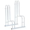 vidaXL Bicycle Stand for 2 Bikes Floor Freestanding Galvanised Steel