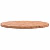 vidaXL Table Top &Oslash;90x4 cm Round Solid Wood Beech