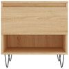 vidaXL Coffee Table Sonoma Oak 50x46x50 cm Engineered Wood