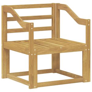 vidaXL Outdoor Sofa Set Solid Acacia Wood White