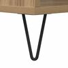 vidaXL Coffee Table Artisan oak 60 x 50 x 40 cm Engineered wood