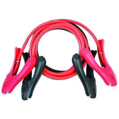Perel Battery Jump Lead with LED-lighted Clamps 220 A