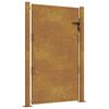 vidaXL Garden Gate 100x150 cm Corten Steel