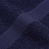 vidaXL Hand Towels "FROGN" 2 pcs Navy Blue 50x100 cm 360 gsm