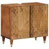 vidaXL Bathroom Sink Cabinet 62x33x58 cm Solid Wood Mango