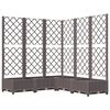 vidaXL Garden Brown 120 x 120 x 121.5 cm