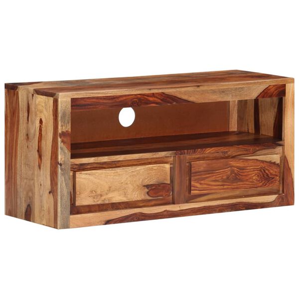 vidaXL TV Cabinet 88x30x40 cm Solid Wood