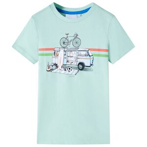 vidaXL Kids' T-shirt Light Mint 104
