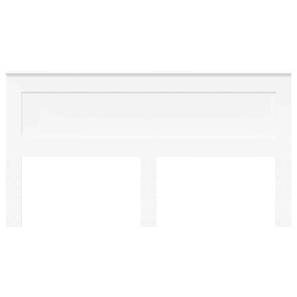 vidaXL Headboard with Headboard White 180 cm Engineered Wood