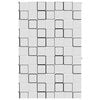 vidaXL Shower Roller Blind 160x240 cm Fabric Width 156 cm
