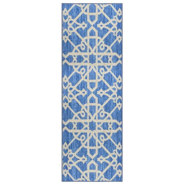 vidaXL Carpet Runner Blue 80x250 cm