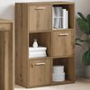 vidaXL Bookshelf Artisan Oak 60.5x30x90 cm Engineered Wood