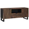 vidaXL TV Units with Drawer Walnut 105 x 33 x 46 cm Engineered wood
