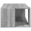 vidaXL Coffee Table Grey Sonoma 89.5x48x30 cm Engineered Wood