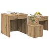 vidaXL Nesting Tables 3 pcs Artisan Oak Engineered Wood