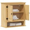 vidaXL Bathroom Wall Cabinet Corona 70x33x71.5 cm Solid Wood Pine