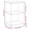 vidaXL Kitchen Storage with Shelf Silver 60 x 50 x 92 cm Steel